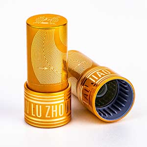 Aluminum plastic Cap