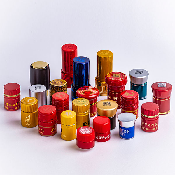 Burst Ring Pilfer Proof Aluminum plastic Bottle Cap